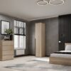 Шафа пенал з полицями закрита Light 40x220x50 см - Дуб Сонома - купити онлайн Шафа пенал з полицями закрита Light 40x220x50 см - Дуб Сонома - купити онлайн