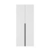 Шафа розпашна комбінована №11 Light 120x220x50 см – Білий діамант