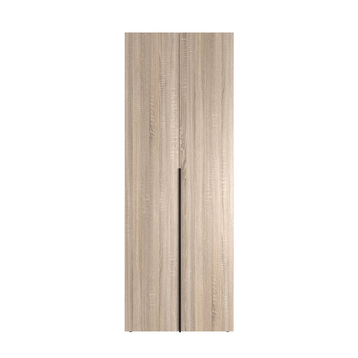 Купить шкаф распашной комбинированный №4 Light 200x220x50 см – Дуб Сонома по 16950 грн Шкаф распашной комбинированный №4 Light 200x220x50 см – Дуб Сонома