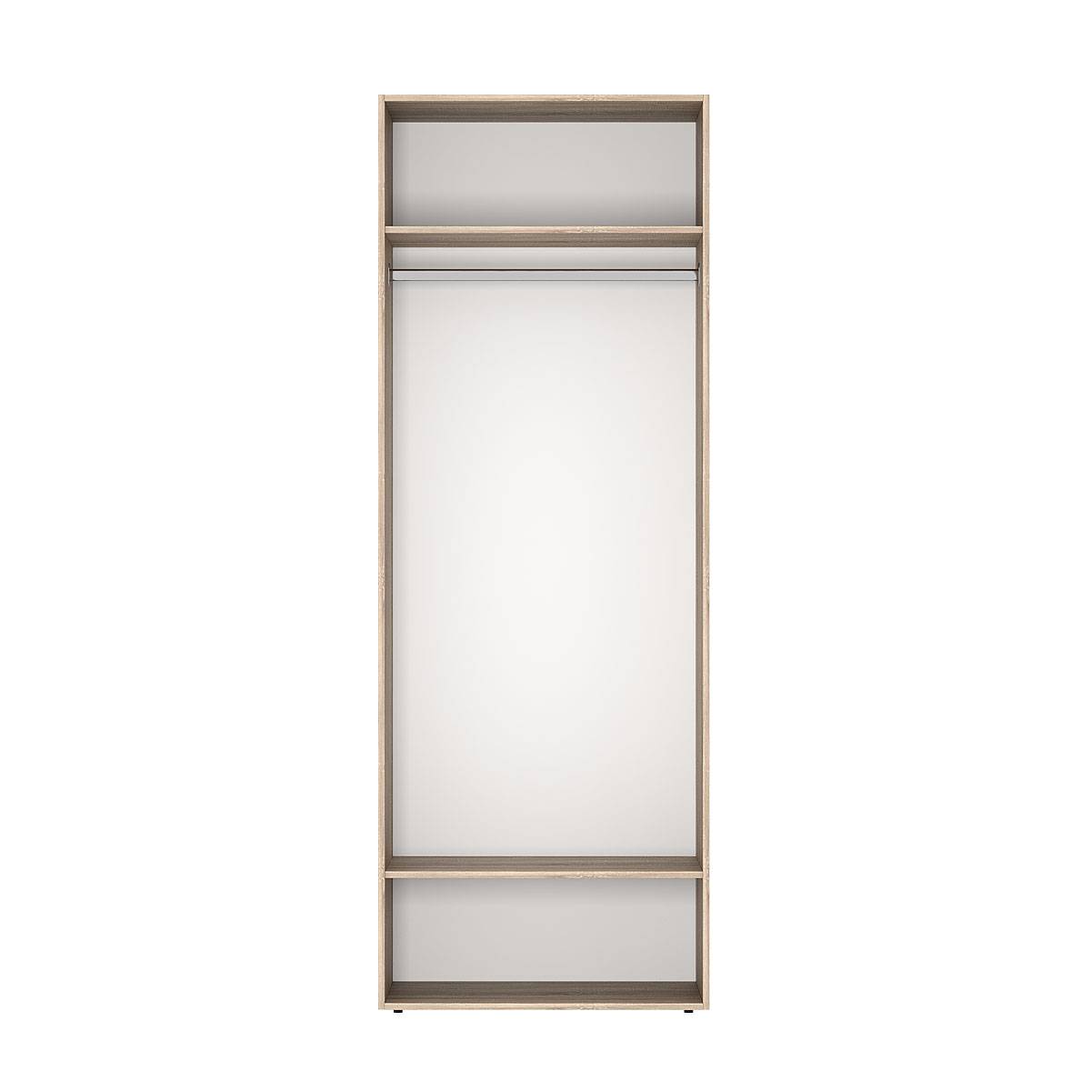 Купить шкаф распашной комбинированный №4 Light 200x220x50 см – Дуб Сонома по 16950 грн Шкаф распашной комбинированный №4 Light 200x220x50 см – Дуб Сонома