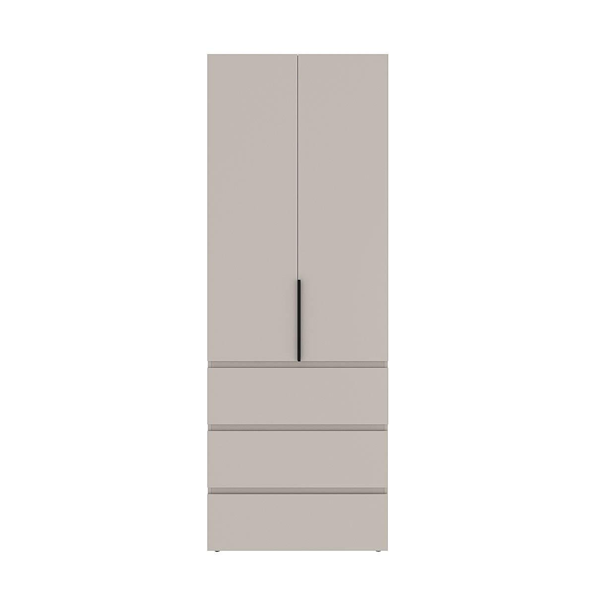 Купити шафа розпашна комбінована №10 Light 160x220x50 см – Кашемір за 14412 грн Шафа розпашна комбінована №10 Light 160x220x50 см – Кашемір