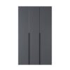 Купить шкаф распашной комбинированный №12 Light 120x220x50 см – Графит по 9744 грн Шкаф распашной комбинированный №12 Light 120x220x50 см – Графит