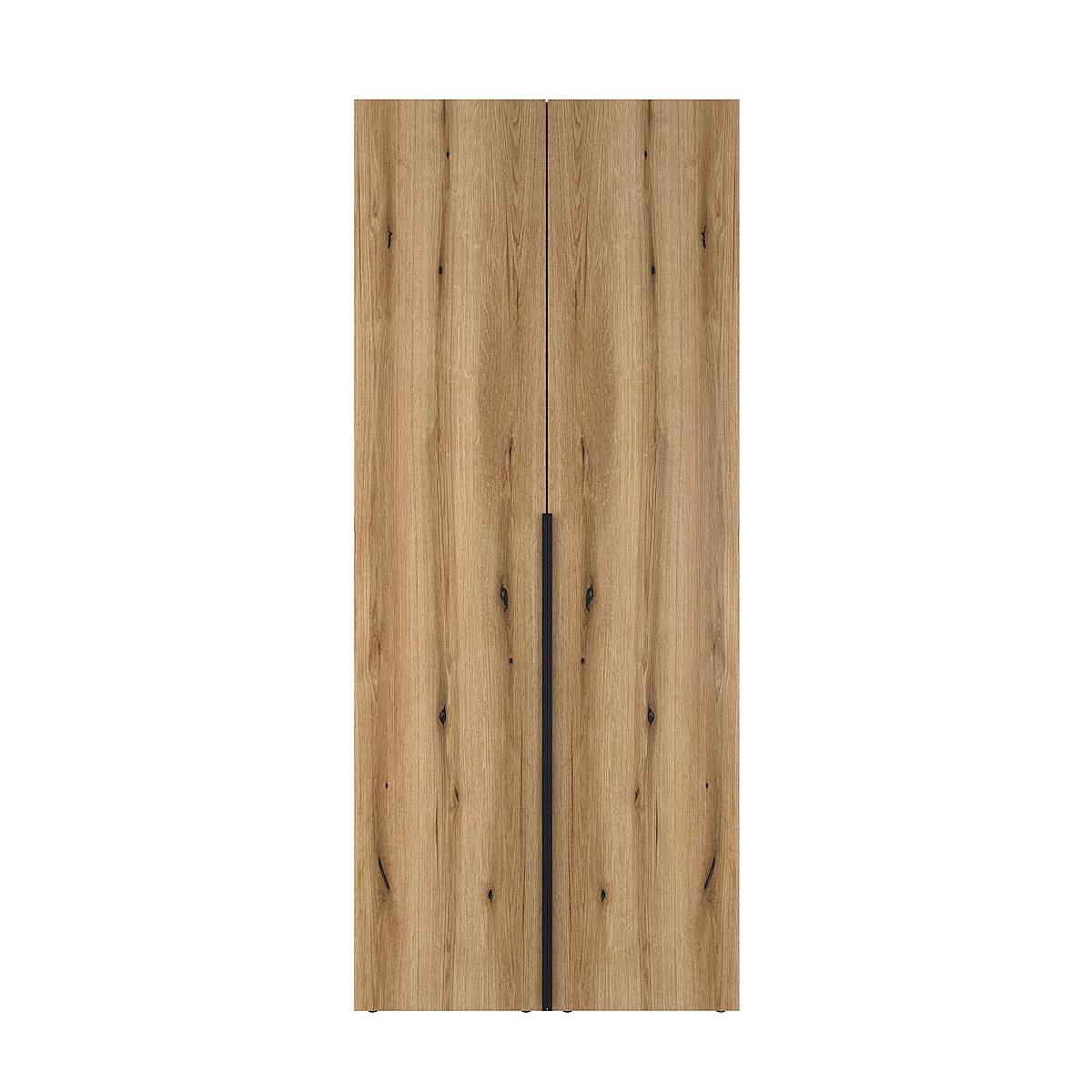Купити шафа розпашна комбінована №13 Light 80x220x50 см – Дуб Евок за 8154 грн Шафа розпашна комбінована №13 Light 80x220x50 см – Дуб Евок