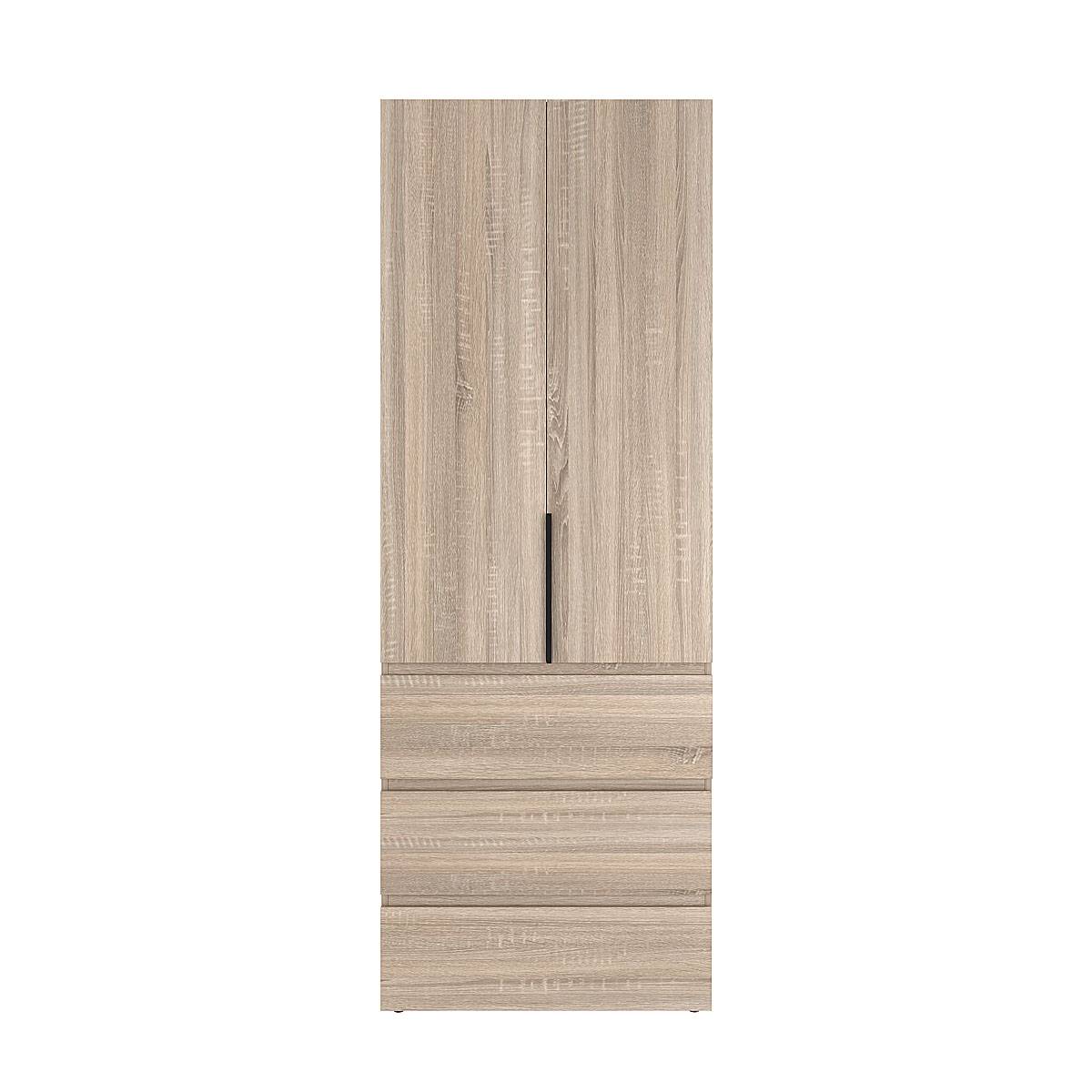 Купить шкаф распашной комбинированный №14 Light 240x220x50 см – Дуб Сонома по 19884 грн Шкаф распашной комбинированный №14 Light 240x220x50 см – Дуб Сонома