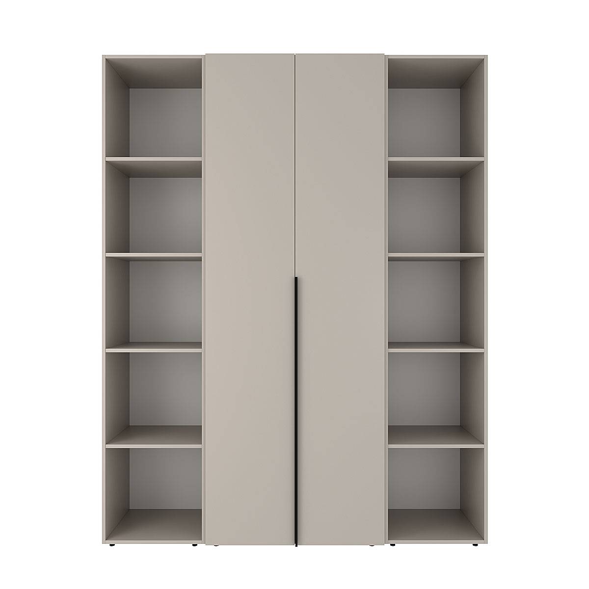 Купити шафа розпашна комбінована №15 Light 160x220x50 см – Кашемір за 11460 грн Шафа розпашна комбінована №15 Light 160x220x50 см – Кашемір