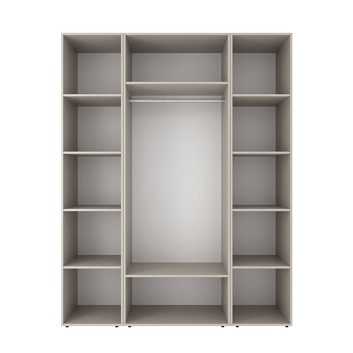 Купити шафа розпашна комбінована №15 Light 160x220x50 см – Кашемір за 11460 грн Шафа розпашна комбінована №15 Light 160x220x50 см – Кашемір