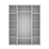 Купити шафа розпашна комбінована №16 Light 160x220x50 см – Білий діамант за 12678 грн Шафа розпашна комбінована №16 Light 160x220x50 см – Білий діамант