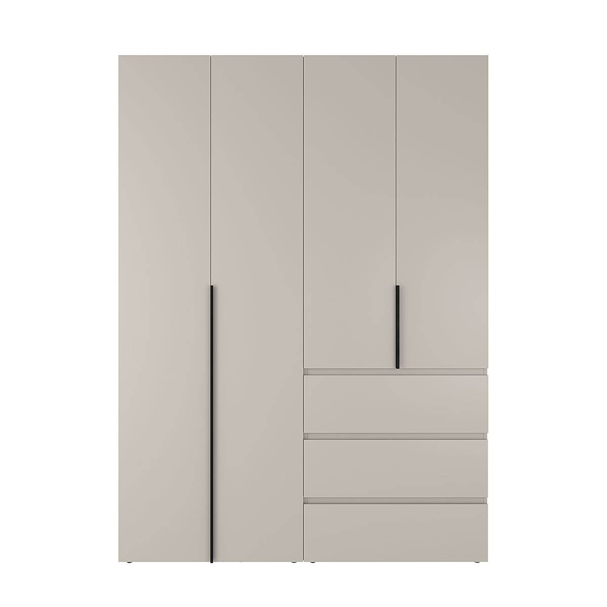 Купити шафа розпашна комбінована №5 Light 160x220x50 см – Кашемір за 12798 грн Шафа розпашна комбінована №5 Light 160x220x50 см – Кашемір