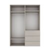 Купити шафа розпашна комбінована №5 Light 160x220x50 см – Кашемір за 12798 грн Шафа розпашна комбінована №5 Light 160x220x50 см – Кашемір