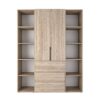 Купити шафа розпашна комбінована №9 Light 160x220x50 см – Дуб Сонома за 13074 грн Шафа розпашна комбінована №9 Light 160x220x50 см – Дуб Сонома