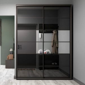 Двухдверный шкаф купе в коридор 180×240×60 см Двухдверный шкаф купе в коридор 180×240×60 см
