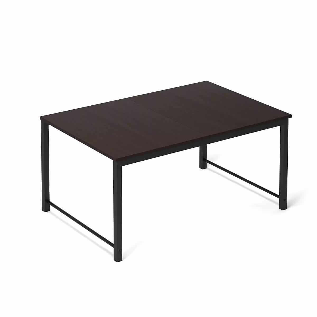 Кавовий столик Just Fiji 44x65x33 см - Венге / Чёрный - купити онлайн