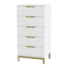 Комод для речей Swan 1200 60x120x50 см - Білий супермат - купити онлайн