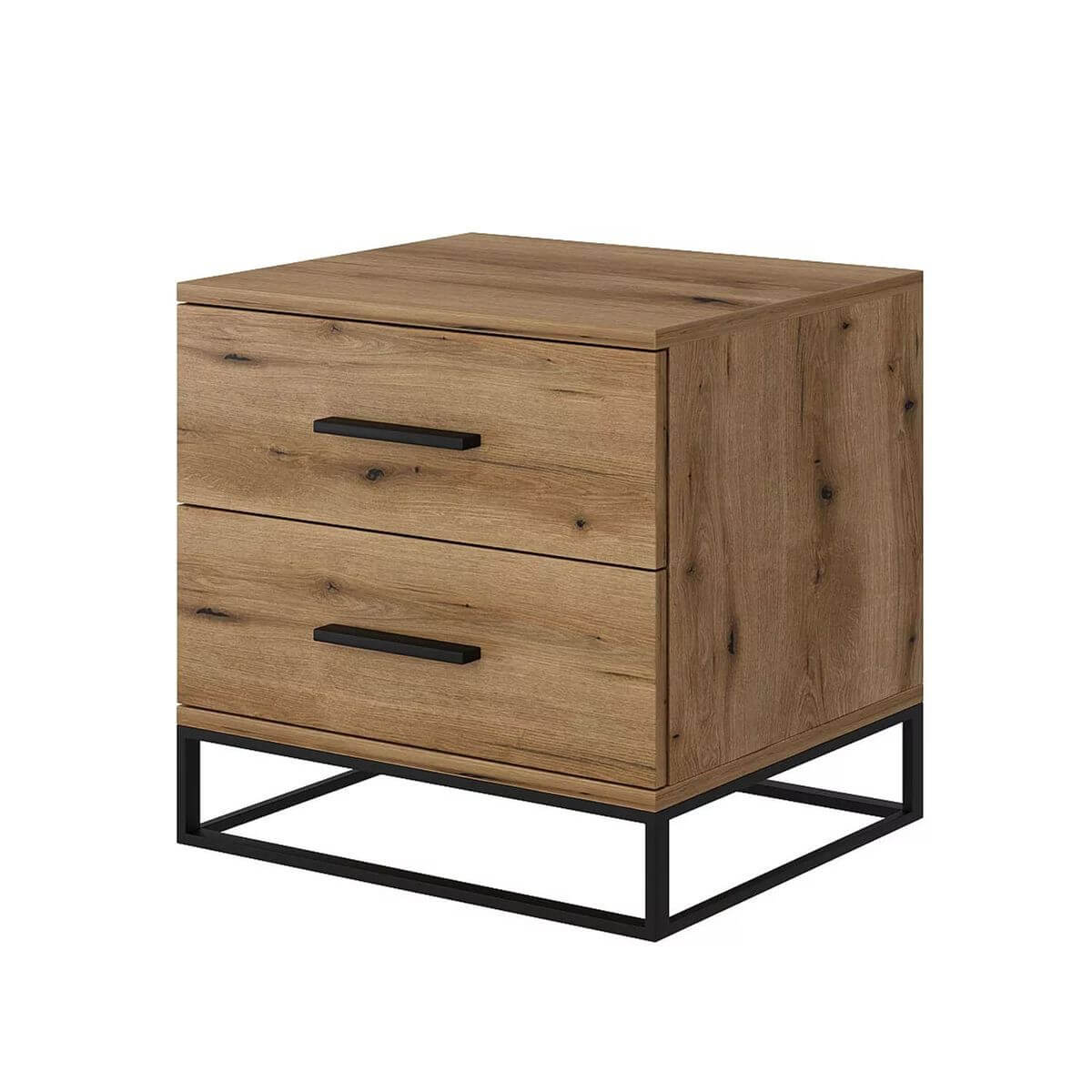 Комплект меблів Ascet: ліжко 120х200 та приліжкова тумба - Дуб Евок - купити онлайн