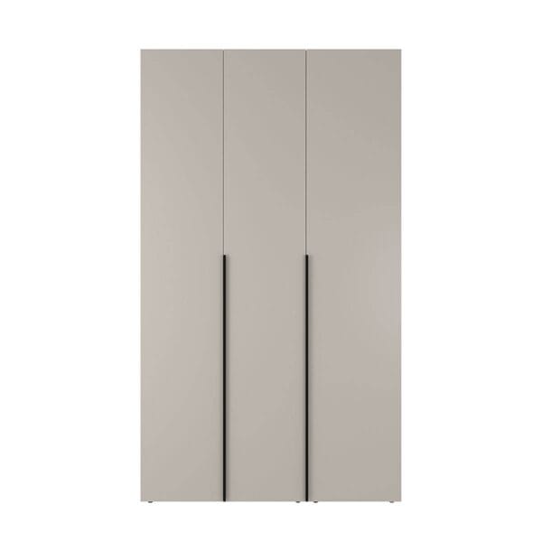 Розпашна тридверна шафа з антресоллю Light №12 120х260x50 см - Кашемір - купити онлайн