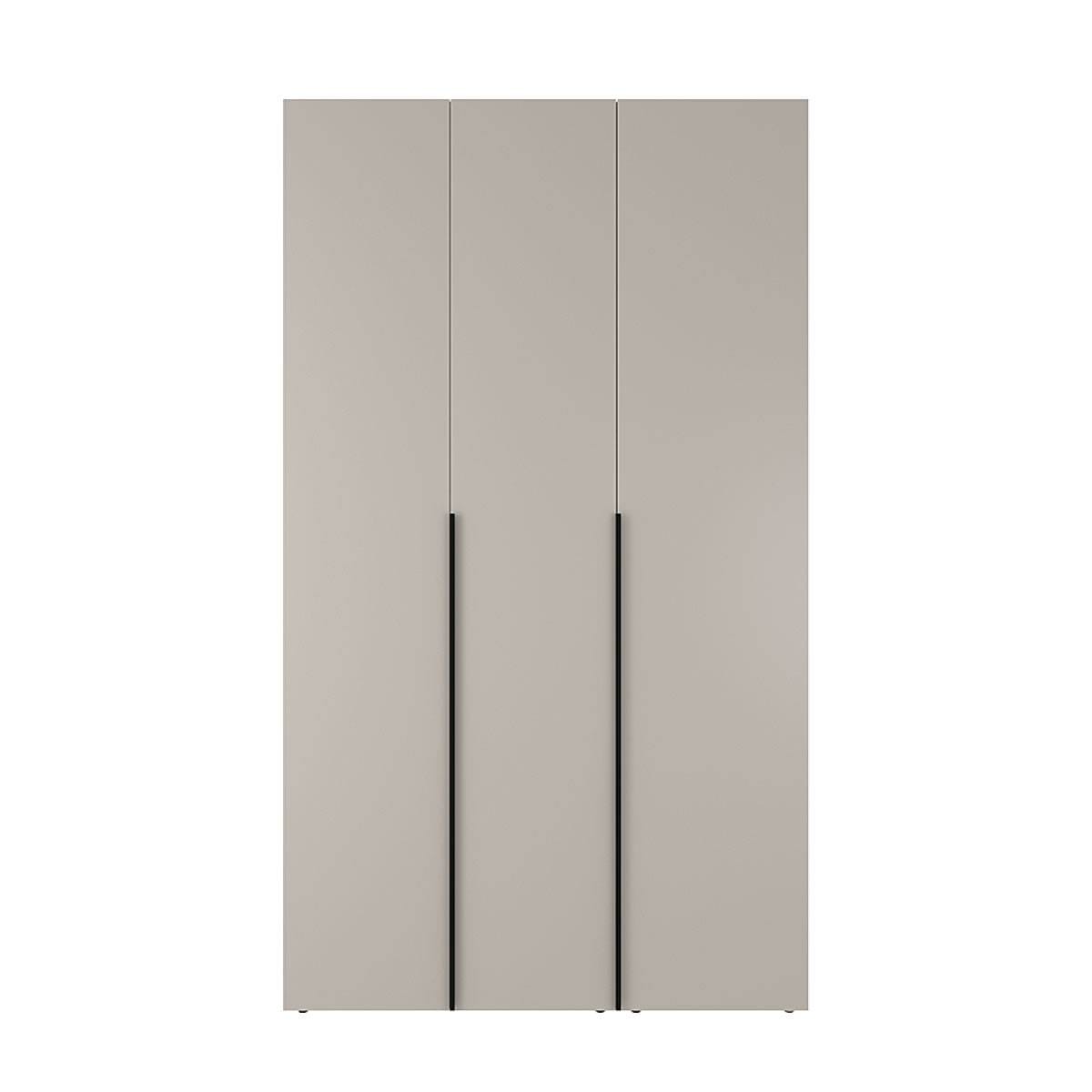 Розпашна тридверна шафа з антресоллю Light №12 120х260x50 см - Кашемир - купити онлайн