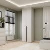 Купить шкаф распашной двухдверный с антресолью Light №1 80x250x50 см – Белый бриллиант по 8850 грн Шкаф распашной двухдверный с антресолью Light №1 80x250x50 см – Белый бриллиант