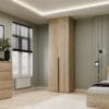 Купить шкаф распашной на 2 двери с антресолями Light №13 80х250x50 см – Дуб Сонома по 11364 грн Шкаф распашной на 2 двери с антресолями Light №13 80х250x50 см – Дуб Сонома