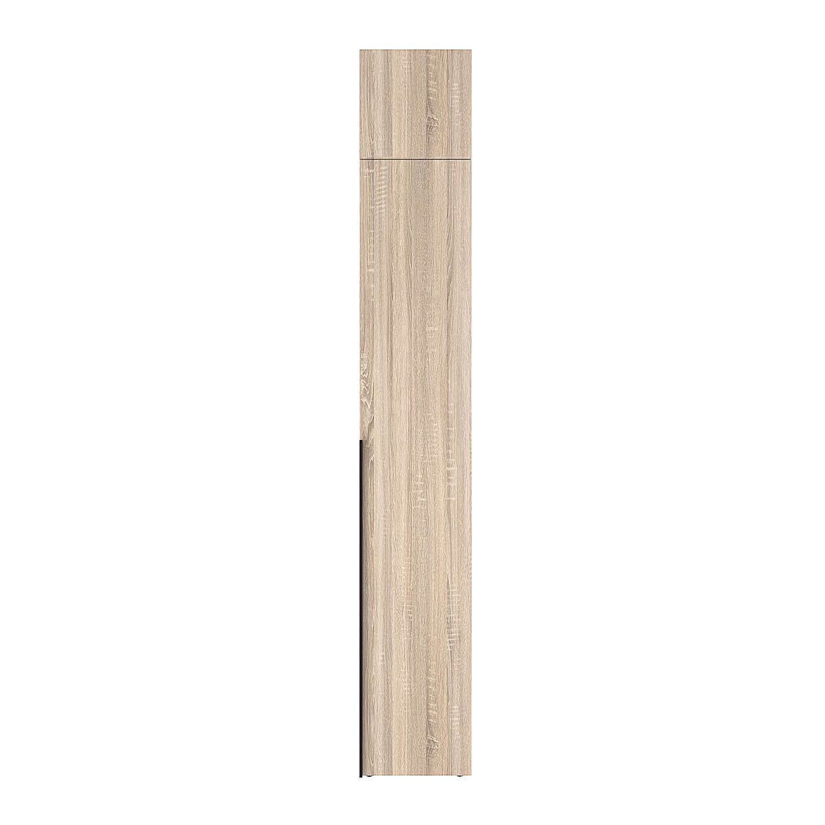 Шафа пенал закрита зі штангою та антресоллю Light №2 40x250x50 см - Дуб Сонома - купити онлайн Шафа пенал закрита зі штангою та антресоллю Light №2 40x250x50 см - Дуб Сонома - купити онлайн