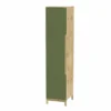 Шкаф пенал в спальню Swan 1 50x230x60 см - Балі зелений - купить онлайн