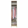 Шкаф пенал в спальню Swan 1 50x230x60 см - Балі зелений - купить онлайн