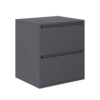 Тумба для спальни Light 50x54.8x42 см - Графит - купить онлайн