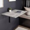 Откидной настенный стол Mini 90x12(50) см - Ателье светлый - купить онлайн Откидной настенный стол Mini 90x12(50) см - Ателье светлый - купить онлайн